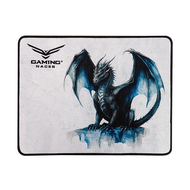 Mousepad Gamer Naceb DRAGOX II, Superficie Control, Base Antideslizante, 32.6 × 25 cm – NA-0977