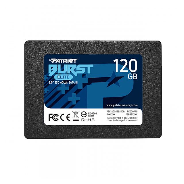 Unidad de Estado Solido SSD Patriot Burst Elite 120 GB, SATA III 2.5″ – PBE120GS25SSDR