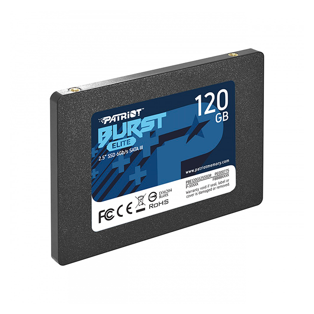 Unidad de Estado Solido SSD Patriot Burst Elite 120 GB, SATA III 2.5″ – PBE120GS25SSDR