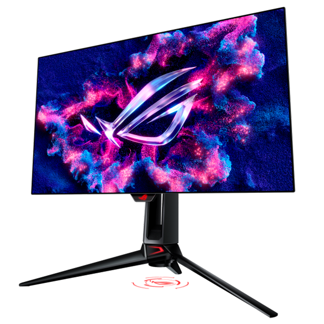 Monitor Gamer ASUS ROG Swift OLED PG27AQDP, 26.5", WOLED QHD 2560×1440, 480 Hz, 0.03 ms, G-SYNC Compatible, FreeSync Premium, 2× HDMI 2.1 – PG27AQDP