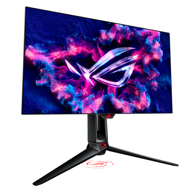 Monitor Gamer ASUS ROG Swift OLED PG27AQDP, 26.5", WOLED QHD 2560×1440, 480 Hz, 0.03 ms, G-SYNC Compatible, FreeSync Premium, 2× HDMI 2.1 – PG27AQDP