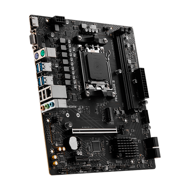 Tarjeta Madre MSI PRO B650M-B, Micro-ATX, Socket AM5, DDR5, HDMI/VGA  – PRO B650M-B