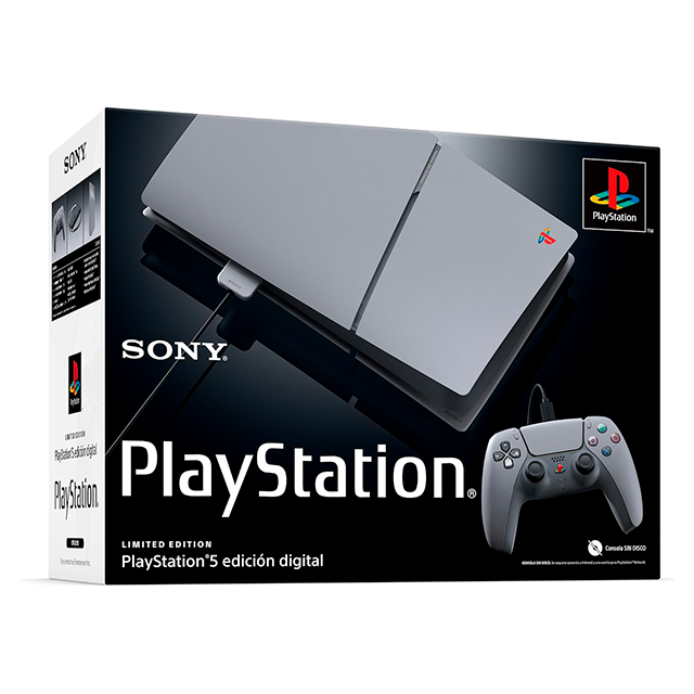 Consola PlayStation 5 Edición Digital – Paquete de Edición Limitada 30.º Aniversario