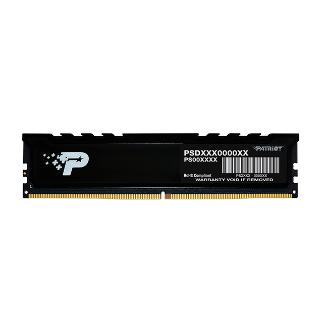 Memoria RAM Patriot Signature Premium 8 GB, DDR5, 4800 MHz CL40 – PSP58G480041H1 - DDR5-LOCK 