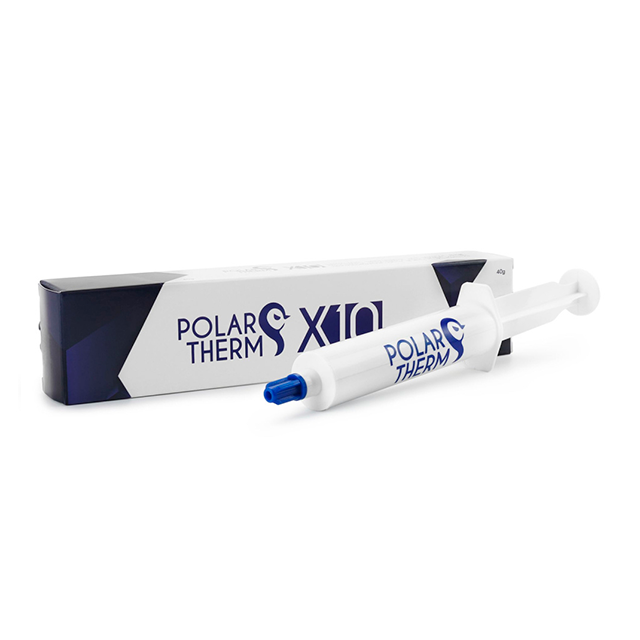 Pasta Térmica Polartherm X-10 by Thermal Grizzly, 40 g, no conductiva, alta viscosidad, CPU/GPU – PT-X10-040