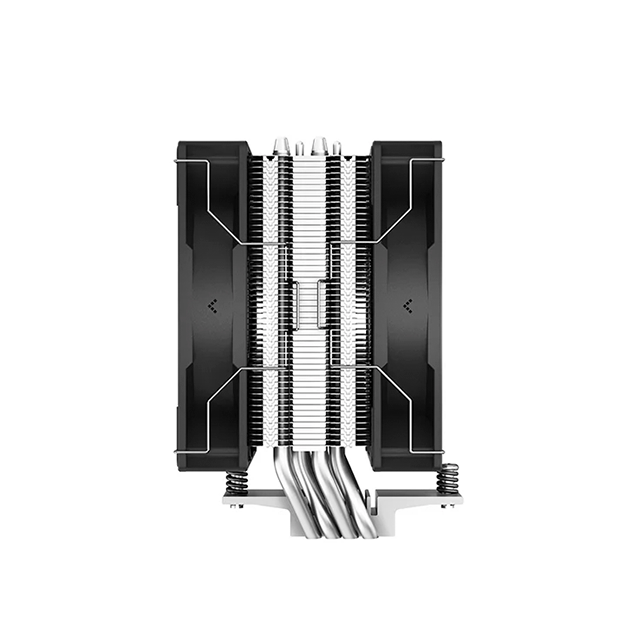 Disipador para CPU DeepCool AG400 Black, Torre de 120 mm, Ventilador PWM Silencioso, 4 Heatpipes - R-AG400-BKNNMD-G