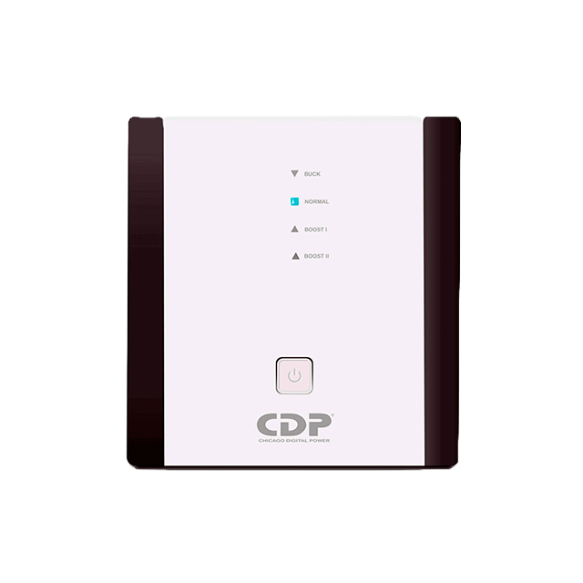 Regulador de Voltaje CDP R-AVR5008, 5000VA / 2500W, AVR, 8 Salidas, 525J, Protección Coaxial – R-AVR5008