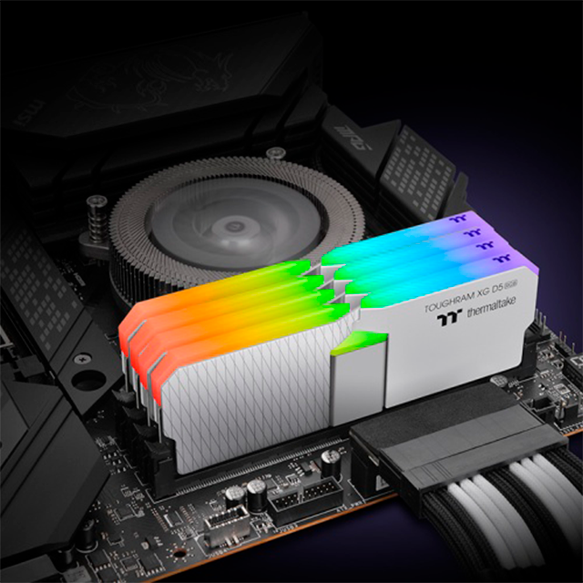 Memoria RAM Thermaltake TOUGHRAM XG RGB D5, 32GB (2×16GB), DDR5, 6000 MHz, CL36, RGB, UDIMM – RG34D516GX2-6000C36B