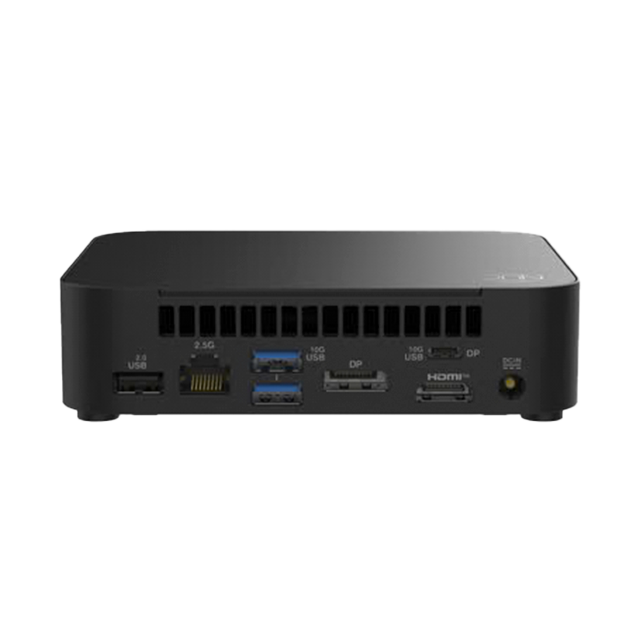 Mini PC ASUS NUC 14 Essential, Intel Core 3 N355, 8 Núcleos, hasta 3.9 GHz, DDR5-4800 SO-DIMM, M.2 PCIe 3.0, Wi-Fi 6E, 2.5 GbE, HDMI 2.1, DisplayPort 1.4, USB-C (Sin RAM / SSD / SO) – RNUC14MNK350000U