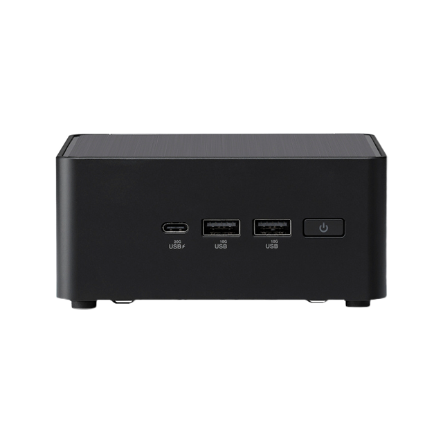 ASUS NUC 14 Pro, Mini PC Barebone, Intel Core Ultra 5 125H, Intel Arc Graphics, Wi-Fi 6E, Bluetooth 5.3, 2.5G LAN, 2×M.2, 1×SATA, VESA, Sin Memoria Ram, Sin Almacenamiento – RNUC14RVHU500001I
