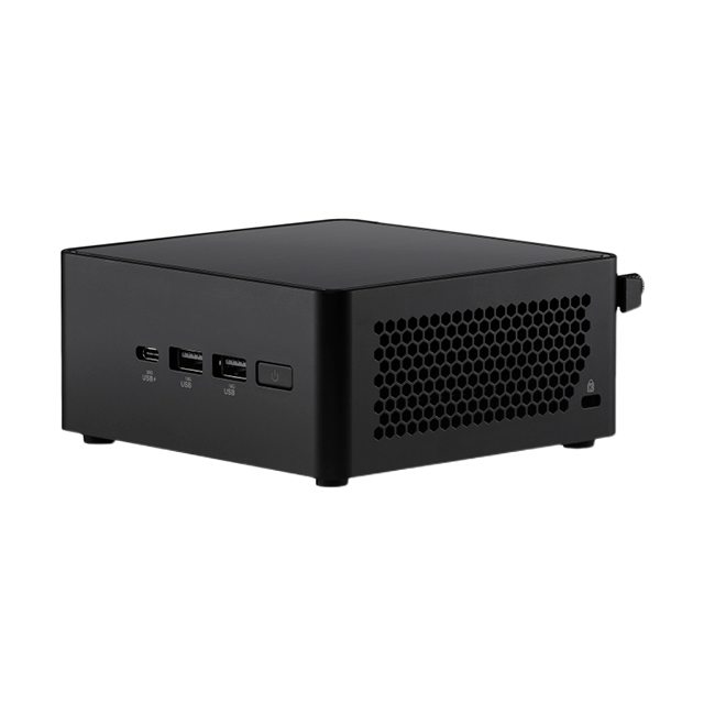 ASUS NUC 14 Pro, Mini PC Barebone, Intel Core Ultra 5 125H, Intel Arc Graphics, Wi-Fi 6E, Bluetooth 5.3, 2.5G LAN, 2×M.2, 1×SATA, VESA, Sin Memoria Ram, Sin Almacenamiento – RNUC14RVHU500001I