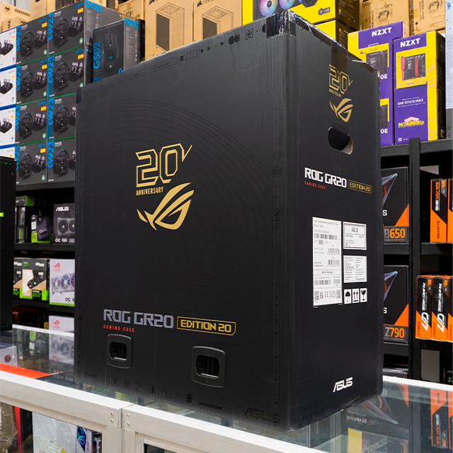 Bundle ASUS ROG Edition 20th Anniversary, Crosshair X870E Edition 20 + Ryujin 360 Edition 20 + Astral RTX 5090 32GB + Thor 3000W Titanium III + GR20 Edition 20