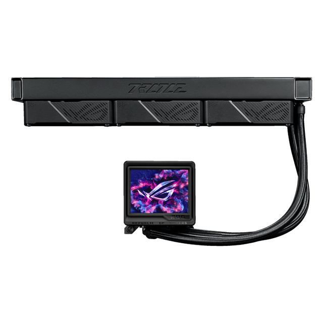 Enfriamiento Líquido ASUS ROG Ryujin III 360 ARGB Extreme, AIO 360 mm, pantalla LCD, ventiladores ARGB, bomba Asetek – ROG Ryujin III 360 ARGB Extreme