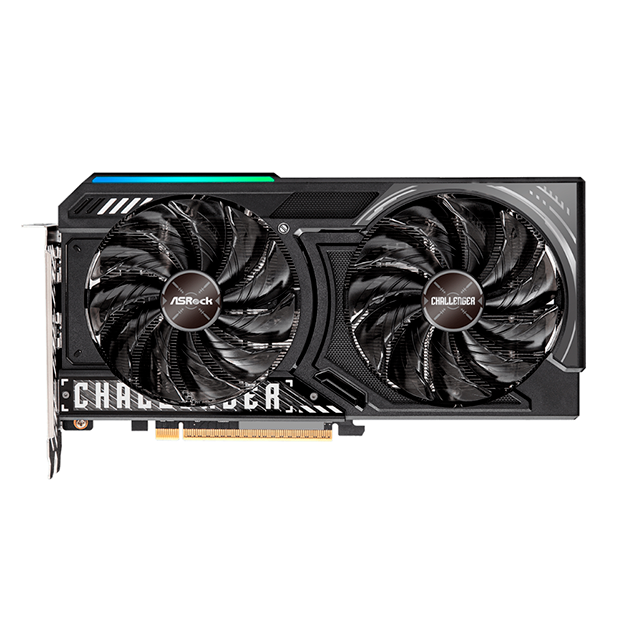 Tarjeta de Video ASRock Radeon RX 9060 XT Challenger, 8GB GDDR6, Dual Fan, PCIe 5.0, HDMI/DP – RX9060XT CL 8GO