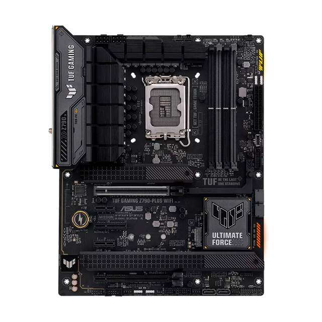 Tarjeta Madre Asus TUF Gaming Z790-Plus WIFI, ATX, 12th, 13th y 14th Gen Intel, LGA1700, DDR5 7200Mhz OC, x4 M.2, Aura Sync, Wi-Fi 6E, Bluetooth 5.3 - 90MB1D80-M0AAY0