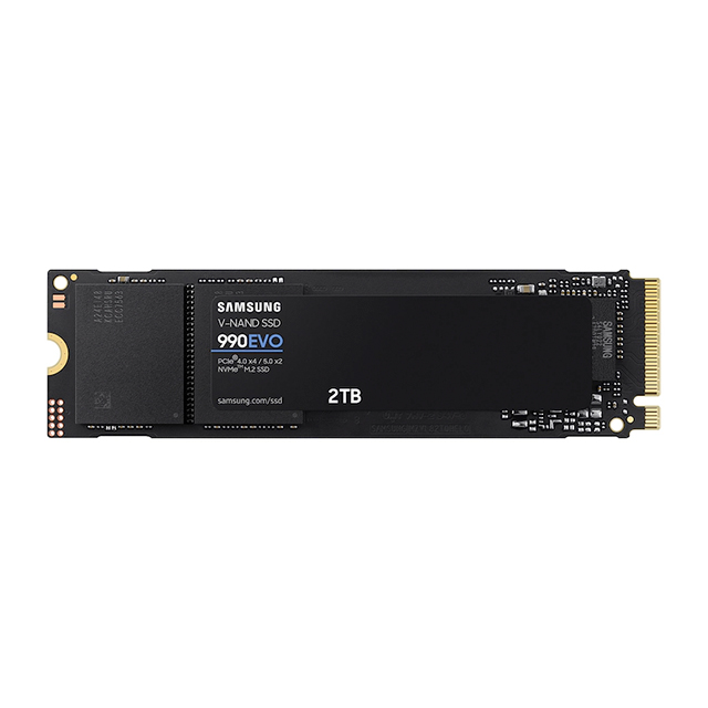 Unidad de Estado Solido SSD NVMe M.2 Samsung 990 Evo, 2TB, 5,000/4,200 MB/s, PCI Express 5.0 - MZ-V9E2T0B/AM