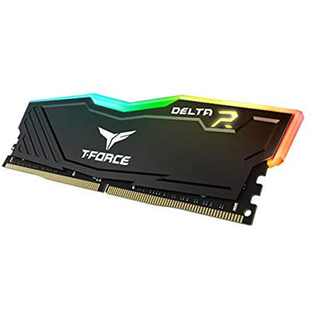 Memoria RAM Teamgroup T-Force Delta RGB 8GB 1x8GB 3600MHZ Negra - TF3D48G3600HC18JBK