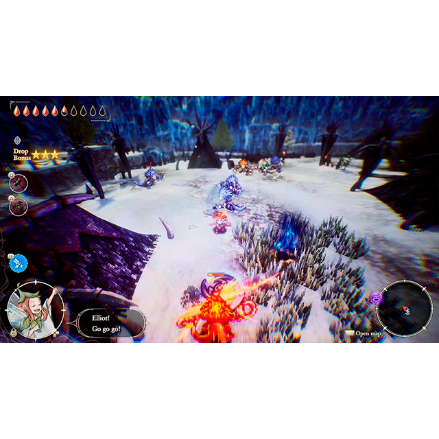 Videojuego The Adventures of Elliot: The Millennium Tales, RPG de Acción, HD-2D, 1–2 Jugadores, Español, para PlayStation 5