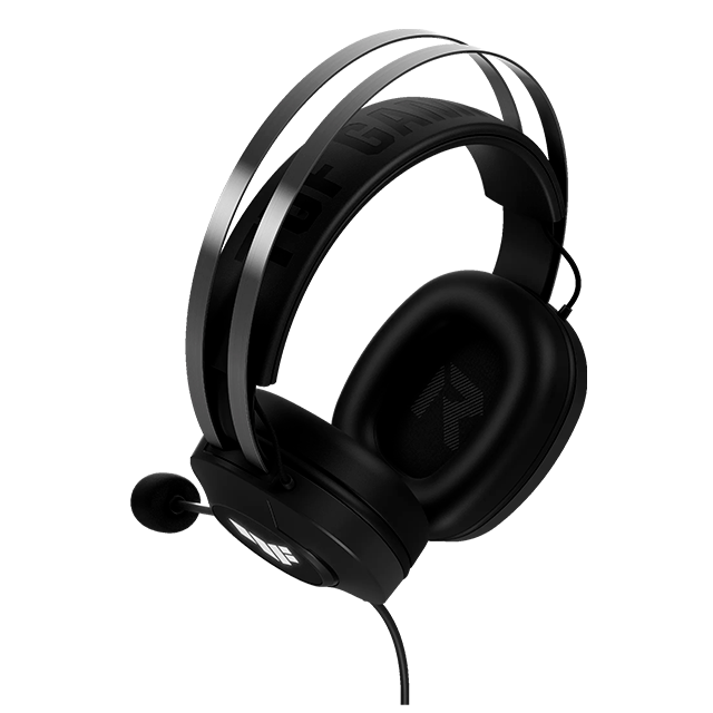 Diadema Gamer ASUS TUF Gaming H1 Gen II, USB Tipo-A, sonido envolvente 7.1, micrófono, negro – TUF H1 Gen II