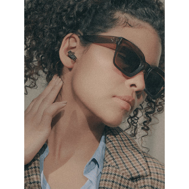 Audífonos Inalámbricos Backdrop TWS-4, Transparentes, Bluetooth, Táctiles, Color Negro - TWS-4