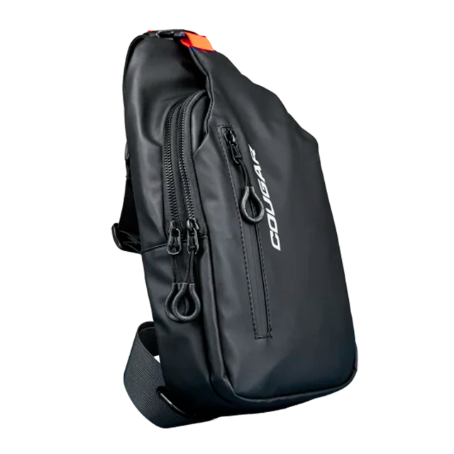 Mochila Crossbody COUGAR Uniride, Sling Bag 4 L, 2 Compartimentos Principales, Resistente al Agua, Puerto USB-A, Negro – 3MUNINXB.0001