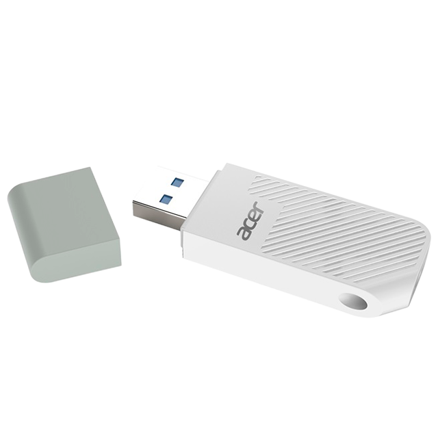 Memoria USB Acer UP200, 16GB, USB 2.0, Lectura 30MB/s, Blanco - BL.9BWWA.549