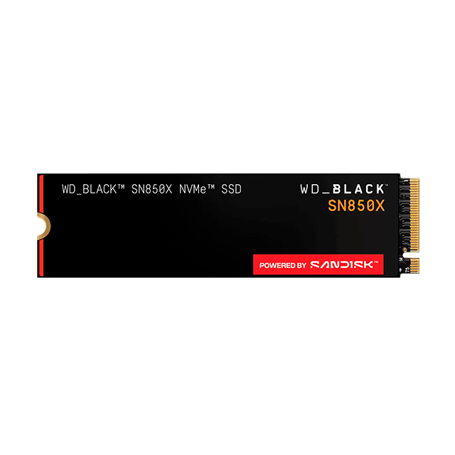 Unidad SSD WD_BLACK SN850X NVMe 4 TB, M.2 2280, PCIe 4.0 ×4, Lectura 7300 MB/s, Escritura 6600 MB/s, sin Disipador – WDS400T2X0E