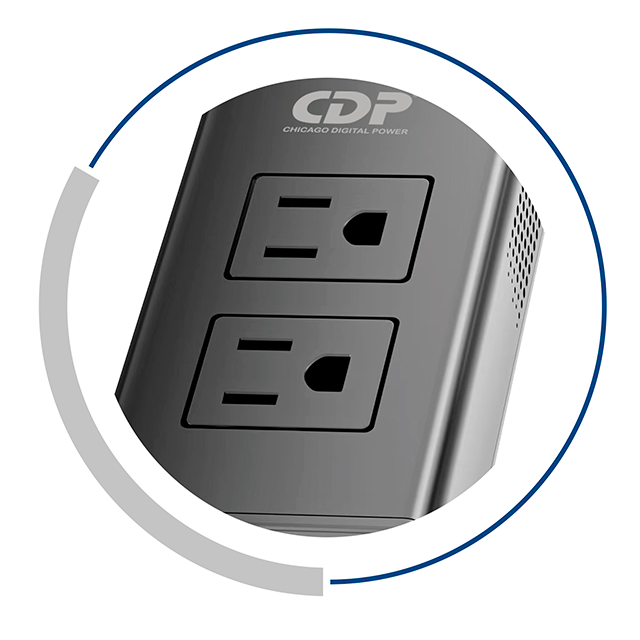 Inversor de Corriente Automotriz CDP XVU212, 200 W, 2× CA 110 V, USB-C PD 20 W, QC 3.0 36 W, 4 Puertos USB – XVU212