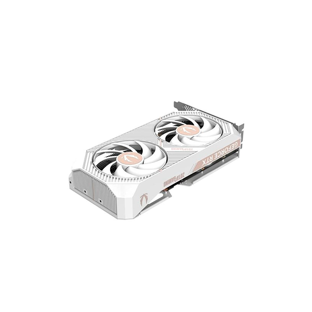 Tarjeta de Video ZOTAC GAMING NVIDIA GeForce RTX 5060 TWIN EDGE OC WHITE, 8GB GDDR7, PCIe 5.0, Dual Fan – ZT-B50600Q-10M