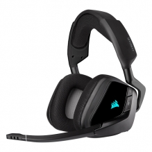 Diadema Corsair Void RGB Elite Wireless, Inalámbrico, USB, PC, Mac, PS5, 7.1 Surround, Carbon - CA-9011201-NA