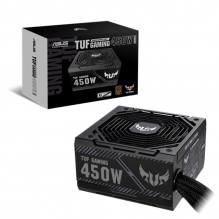 Fuente de Poder Asus TUF Gaming 450B, 450W 80 Plus Bronze - TUF-GAMING-450B