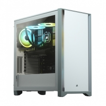 Gabinete Corsair 4000D Blanco, Cristal Templado, 2 Ventiladores, ATX - CC-9011199-WW