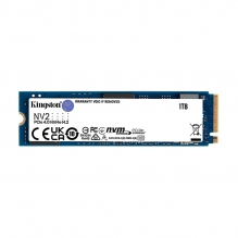 Unidad de Estado Solido SSD NVMe M.2 Kingston NV2 1000GB, 3500/2100 Mb/s, PCI Express 4.0 - SNV2S/1000G