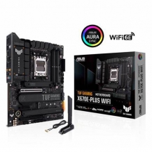 Tarjeta Madre Asus TUF Gaming X670E-Plus WiFi, ATX, AMD Ryzen 7000, Socket AM5, DDR5 6400Mhz OC, 4x M.2, Aura Sync, Wi-Fi E6, Bluetooth 5.2