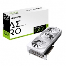 Tarjeta de video Nvidia Gigabyte GeForce RTX 4070 Ti Aero OC 12G, 12GB GDDR6X, Nvidia DLSS 3, RGB Fusion 2.0 - GV-N407TAERO-OC-12GD