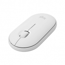 Mouse Logitech Pebble M350 Off-White, Inalámbrico, 3 Botones, 1,000 DPI - 910-005770