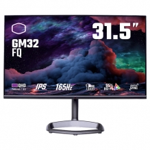 Monitor Gamer Cooler Master GM32-FQ, 31.5", 2560 x 1440, WQHD, IPS, 0.5MS, 165Hz, Adaptative Sync, HDR400, Bocinas, HDMI, Displayport - CMI-GM32-FQ-US