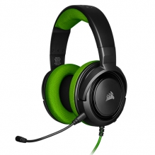 Diadema Corsair HS35 Verde, Alámbrico, 3.5mm, PC, PS4, Xbox One, Switch, Mobile Devices, Stereo -  CA 9011197 EU