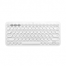 Teclado Logitech K380 Off-White, Multi-Device Bluetooth, Español - 920-009595