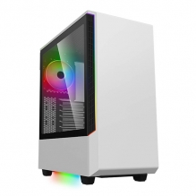 Gabinete Munfrost Panda Blanco RGB, ATX, Cristal Templado, 1 Ventilador ARGB