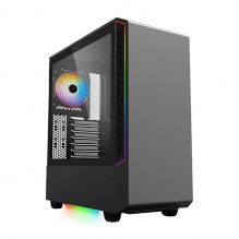 Gabinete Munfrost Panda Negro RGB, ATX, Cristal Templado, 1 Ventilador ARGB