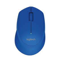 Mouse Logitech M280 Azul, Inalámbrico - 910-004361