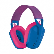 Diadema Logitech G435 Blue and Raspberry Lightspeed, Inalámbrico, Bluetooth / USB / PC / PS4 / PS5 - 981-001061 