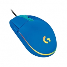 Mouse Logitech G203 Lightsync Azul, Alámbrico, 8,000 DPI - 910-005795