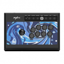 Arcade Stick Fight Controller, Botones Mecánicos Green Axis, Función Turbo, Compatible con Xbox One, Xbox Series S/X, PC, PS4, Switch y Android - PXN-008