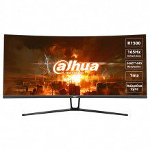 Monitor Gaming Curvo Dahua DHI-LM34-E330C, 34", WQHD 3440x1440, 165Hz, 1ms, VA, 21:9, Adaptive Sync - DHI-LM34-E330C