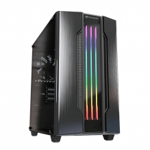 Gabinete Cougar Gemini M Iron-Gray, RGB, Cristal Templado, Micro ATX, 385TMB0.0001