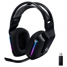 Diadema Logitech G733 Lightspeed Inalámbrico Negro, RGB Lightsync, USB, PC, PS4, 7.1 Surround - 981-000863