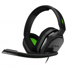 Diadema Astro A10, Verde Gris, Alámbrico, 3.5mm / Xbox Serie X|S / PS5 / PC / MAC (Logitech) - 939-001595