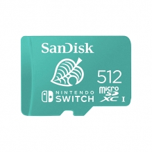 Memoria Micro SDXC SanDisk 512GB Para Nintendo Switch - SDSQXAO-512G-GNCZN